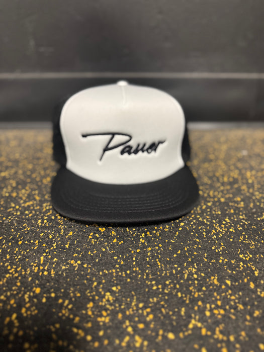 Pauer Truckin’ Foam White Hat
