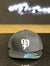 Bold English P Champro Black SnapBack