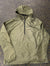 Pauer Green Embroidered 1/4 Zip Jacket