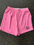 Women’s Double Bolt Pink Shorts