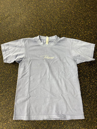 Cursive Pauer Oversized Grape Ice Tee