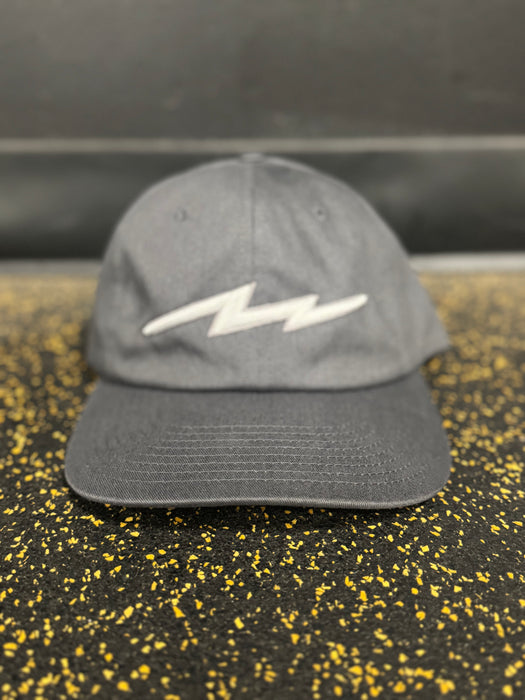 Pauer Bolt Dad Hat - Gray