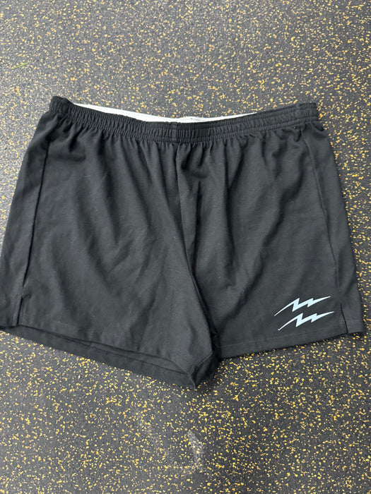 Women’s Double Bolt Black Shorts