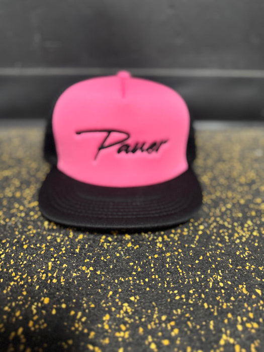Pauer Truckin’ Foam Pink Hat