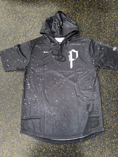 Built for Pauer SS Black Hoodie