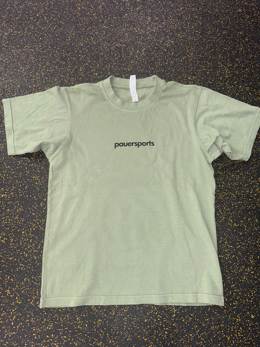 Retro pauersports Military Green Tee