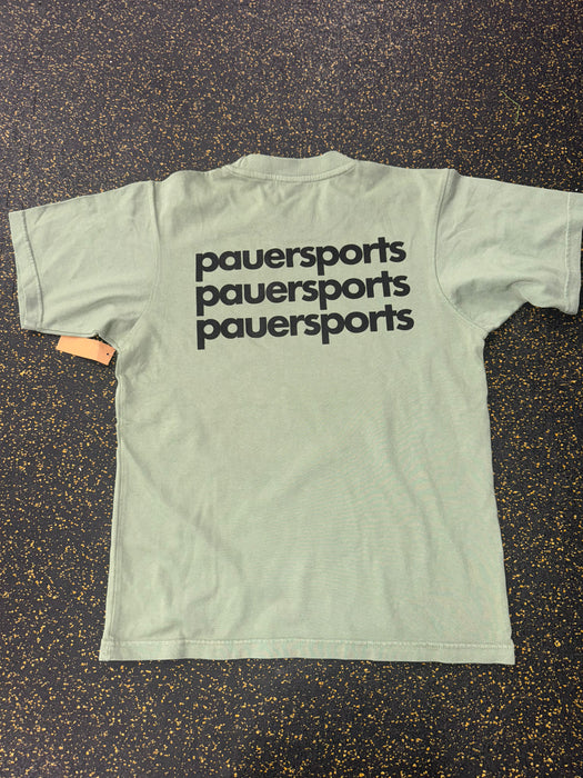Retro pauersports Military Green Tee