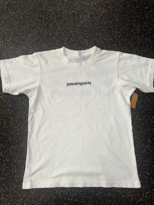 Retro pauersports White Tee