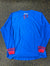 Pauer Youth Center Royal/Red LS Jersey
