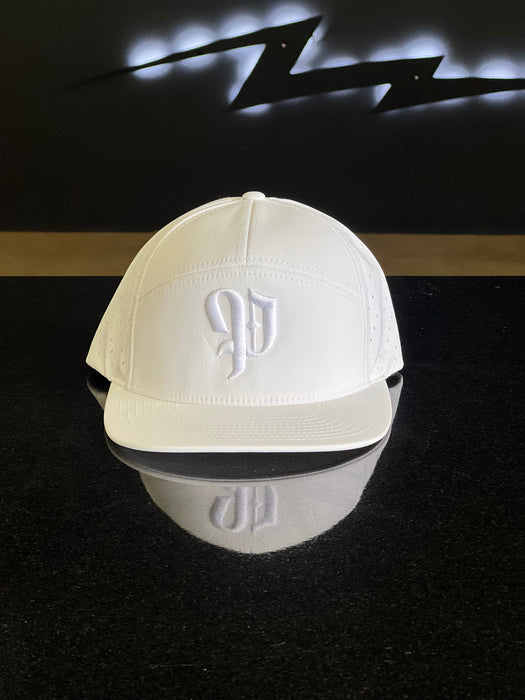 Pauer English White 7panel SnapBack
