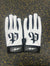 Bold English White Pauer Batting Gloves
