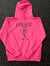 Pink Stickman Pauer Hoodie