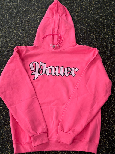 Bold Pink Pauer Hoodie