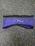 Script Pauer Purple Fleece Headband