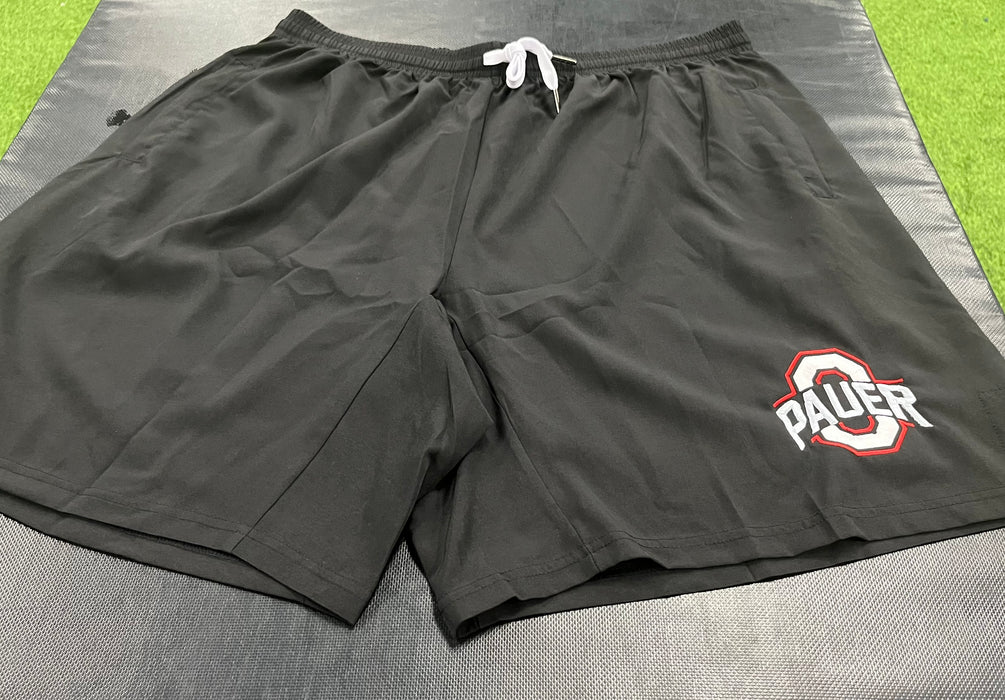 Pauer Ohio Embroidered Microfiber Shorts