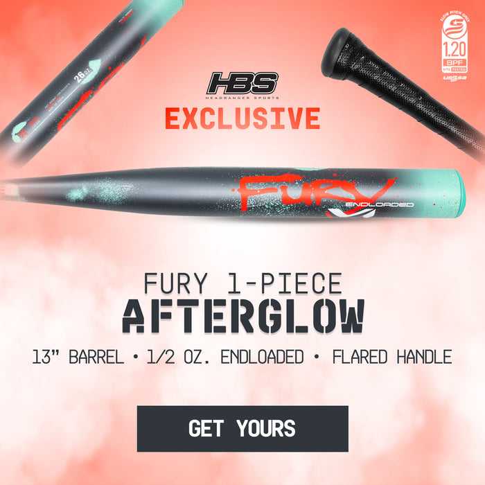 Axe Fury 1-Piece USSSA Slowpitch Bat | Special Edition | ½ oz Endloaded | Flared Handle