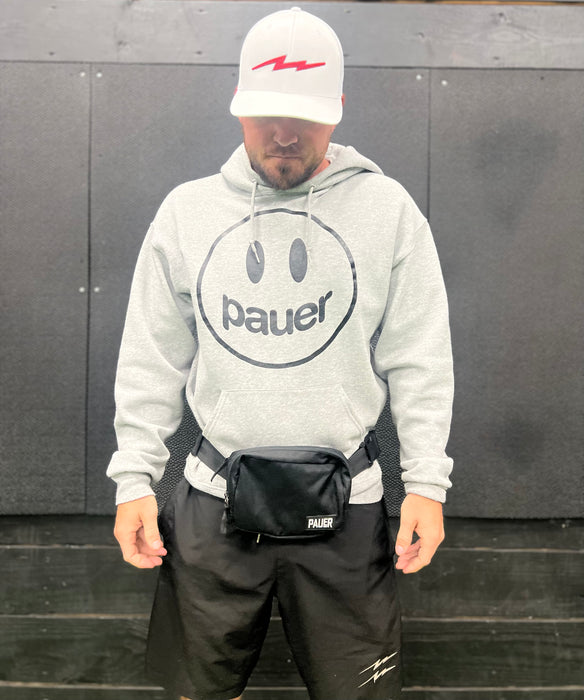 Black 3D Pauer logo Fanny Pack