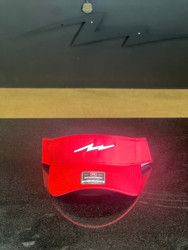 Pauer Bolt Red Visor