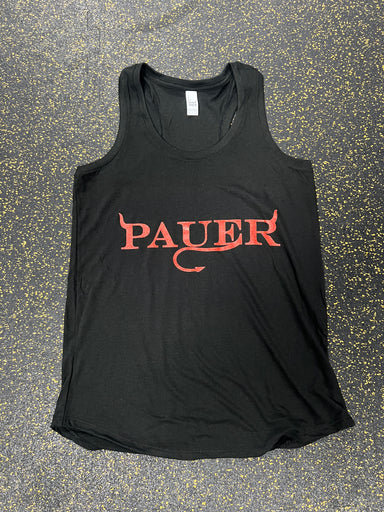 Womens Pauer tail logo tank