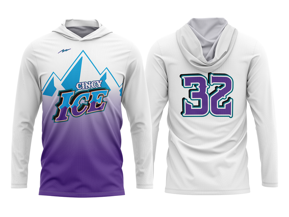 LONG SLEEVE HOODED SHOOTING JACKET
