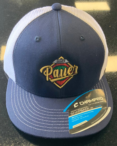 Pauer All Star Champro Snapback Navy/Wht