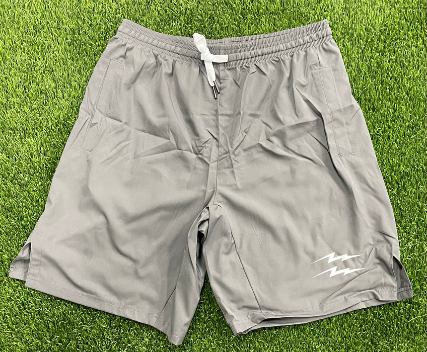 Pauer Bolt Micro Fiber Shorts Grey