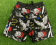 Pauer WildLife Black Graphic Shorts