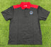 Pauer Panda Logo Black/Red Polo