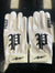 Pauer Old English P White Batting Glove