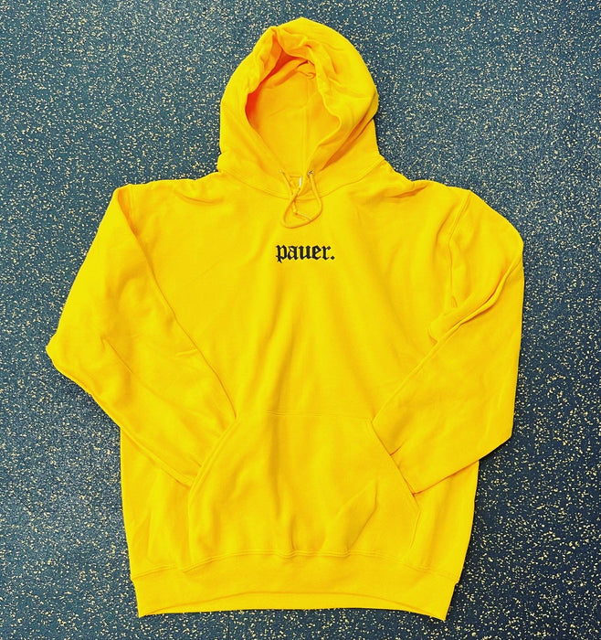 Old English embroidered hoodie