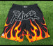 Pauer Flames Sport-Stretch Graphic Short