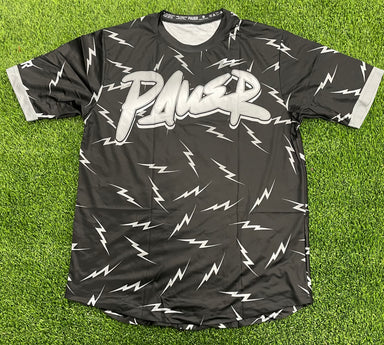 Pauer Script Black Out Shirt