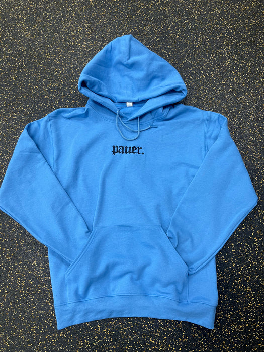 Old English embroidered hoodie