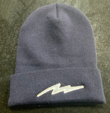 Pauer Bolt Beanie Navy/Carolina