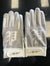 Heather Gray Old English P batting gloves